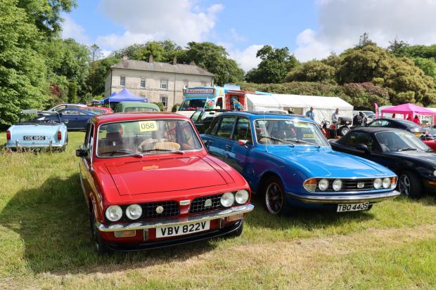 Western Telegraph: There were all manner of cars on display