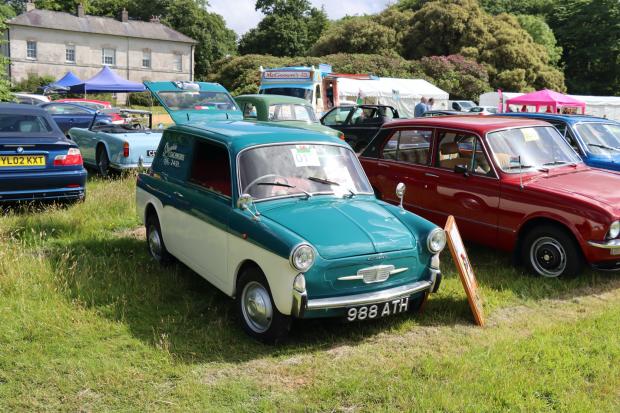 Western Telegraph: There were all manner of cars on display