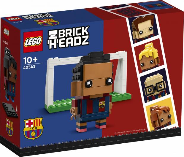 Western Telegraph: LEGO® BrickHeadz™ FC Barcelona Go Brick Me. Credit: LEGO