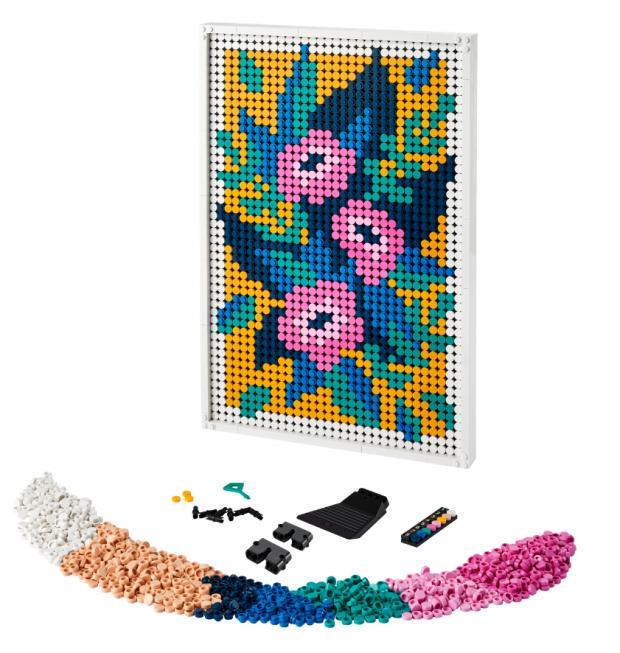 Western Telegraph: LEGO® Art Floral Art Set. Credit: LEGO