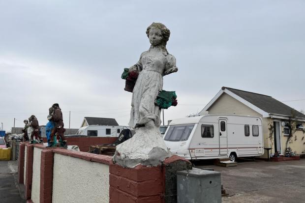 The Rover Way Traveller site in Cardiff. A new report from a Senedd committee has said that the Welsh Government and local councils are 'failing Traveller communities'.