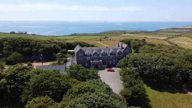 Western Telegraph: The former Warpool Court Hotel, St Davids, is for sale for offers in excess of £4 million. Picture: Fine and Country Estate Agents 