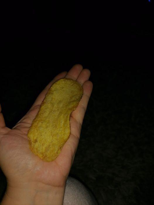 Western Telegraph: The colossal crisp was quite a handful