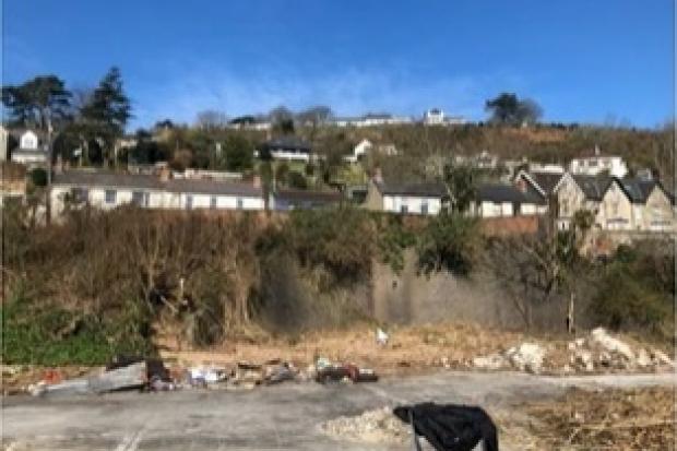A former industrial estate in Goodwick will see 26 park homes on site for over 55s