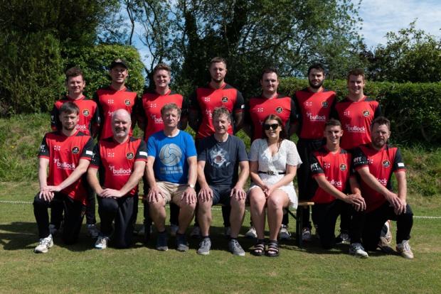 Western Telegraph: Finalists Carew beat Cresselly by two wickets in the semi-final. Picture: Ross Grieve