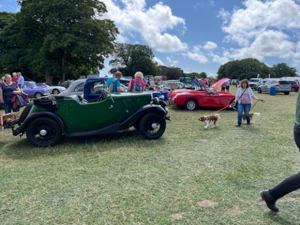 Western Telegraph: The show saw a fantastic turnout of classic cars and motorbikes