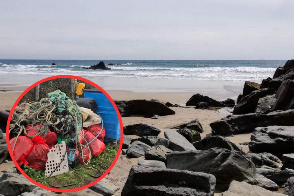 Pembrokeshire's Marloes Sands yields large beach-clean haul | Western Telegraph 
