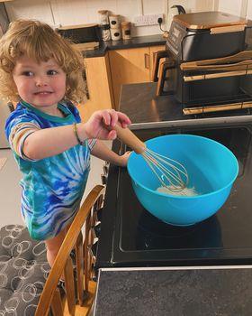 Western Telegraph: Oswyn enjoys cooking a variety of food such as Spaghetti Bolognese, Chilli con carne and Lasagne. Western Telegraph: Oswyn enjoys cooking a variety of food such as Spaghetti Bolognese, Chilli con carne and Lasagne.