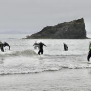 Pembrokeshire Coast Triathlon's return to Broad Haven after Covid was a great success