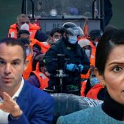 Martin Lewis sends message to Priti Patel over migrant boat tactics. (PA)