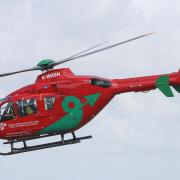 Wales air ambulance attended the incident.