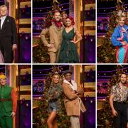 Strictly 2021 Christmas Special line up. Credit: BBC/PA