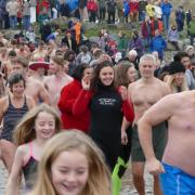 It's time to wash away the old year as St Davids Penknife Club's New Year's Day Swim returns
