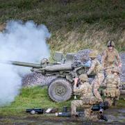 There will be one day of firing in December. Picture: Cpl Simon Lucas/Crown Copyright