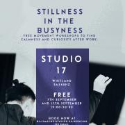 Stillness in the Busyness workshops