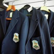 School blazers with price tags