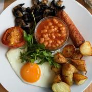 A meal from Fuchsia, Tenby, which was named the town's top-rated eaterie