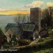 Llanstadwell Church in 1913. Picture: Fred Baker via Our Pembrokeshire Memories