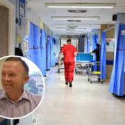 Darren Hughes said the Welsh NHS has been tipped over the edge in terms of coping with demand.