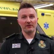 Jason Killens, the CEO of the Welsh Ambulance Service. Picture: WAS