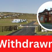 Plans to demolish and replace existing buildings at a Newgale campsite were withdrawn by the applicants today, February 1