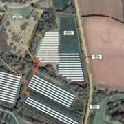 Bluestone solar array plans considered by planning committee members.