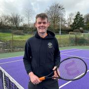 Pembrokeshire tennis star Jeremy Cross.
