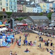 Tenby is hugely popular with tourists.