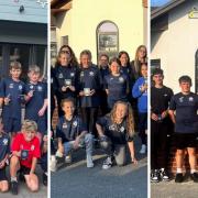 Players from eight Pembrokeshire Schools squads received medals and honours at the presentations.