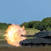 Tanks carry out live firing exercises at Castlemartin. Picture: MOD
