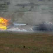 Live firing exercises take place at Castlemartin. Picture: MOD