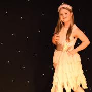 Model Beth Matthews took to the catwalk in Pembrokeshire to help raise funds for local charities.