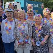 Members of the Pembrokeshire Federation of WI at one of their events