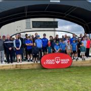 The new training bay at Haverfordwest Golf Club has been officially opened.