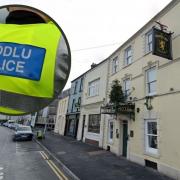 The allegations relate to an incident at the Golden Lion in Carmarthen.