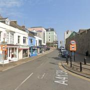 Police are investigating an assault on White Lion Street in Tenby.