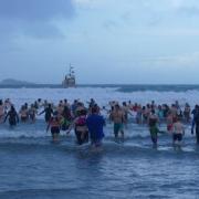 Will you brave the waves at Whitesands this New Year's Day