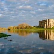 This image of Carew Castle is just one of those to feature in Dr Robert Davies' talk