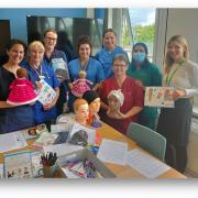 Hywel Dda health board staff receive training in supporting patients with hair loss.