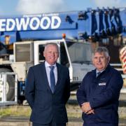 Ledwood Engineering is one of the three companies chosen to take part in the programme. Managing director Nick Revell is pictured with engineering director Colin Ferguson.