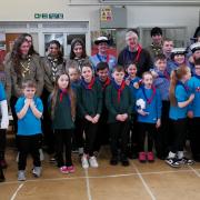 First minister Mark Drakeford visited the 3rd Pembroke Sea Scouts.