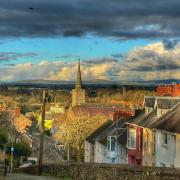 Western Telegraph Camera Club member Laura Wheeler took this colourful picture from Barn Street, Haverfordwest, looking out to the Preselis.