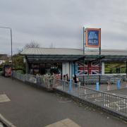 A man from Milford Haven was accused of shoplifting from Aldi in Gravesend, Kent.