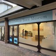 The pop-up museum in Haverfordwest.