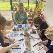 Printmaking workshops will be held on two days in April