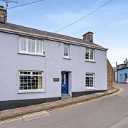 This handsome house in St David's has been listed for sale at a price of £525,000