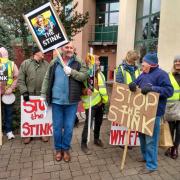 'Stop the Stink' campaigners have been fighting their corner since October.