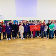 The fundraiser came after the pupils learnt about the Wales Air Ambulance and its reliance on donations