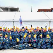 The Bluetits made their mark at this year's International Winter Swimming Association's World Championships in Tallin, Estonia.