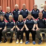 East Williamston Short Mat Bowls team won the South Pembrokeshire Friendly League